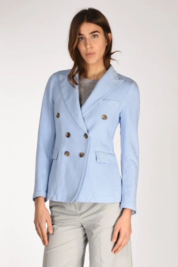 giacca lauren azzurro