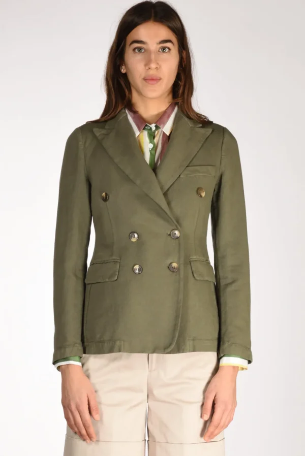 giacca lauren verde