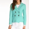 giacca maglia azzurro