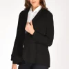 giacca maglia nero/blu
