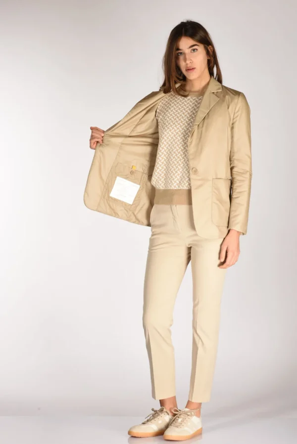 giacca roti beige