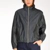 giacca taffeta blu