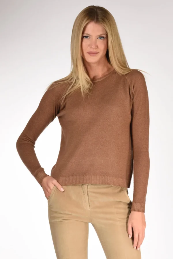 girocollo beige scuro