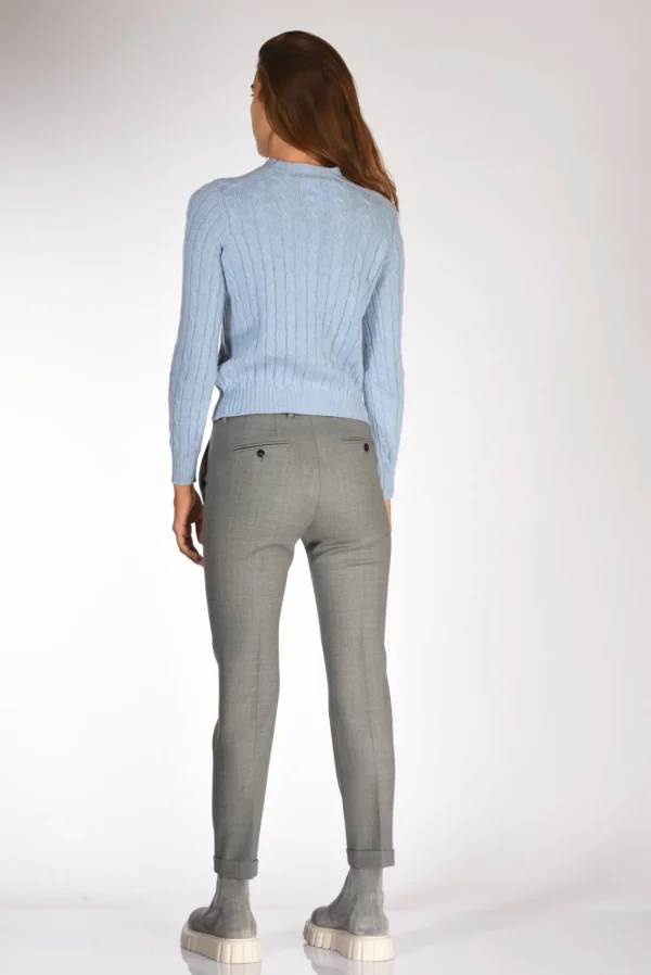 girocollo treccia azzurro