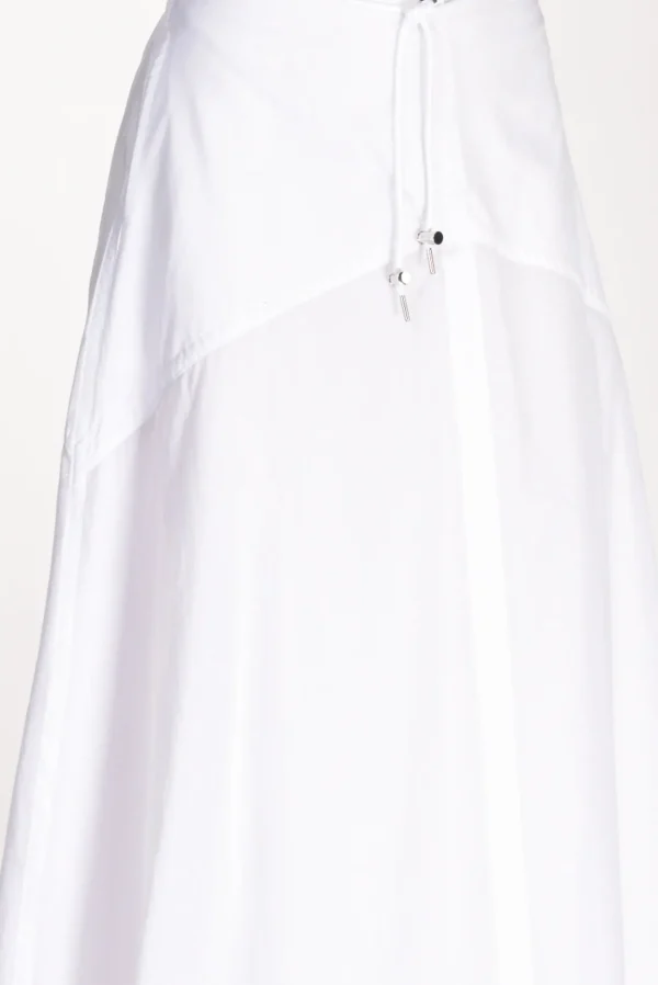 gonna nylon bianco