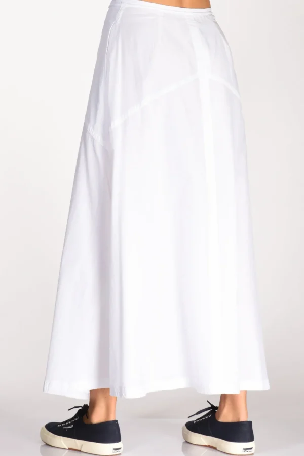 gonna nylon bianco