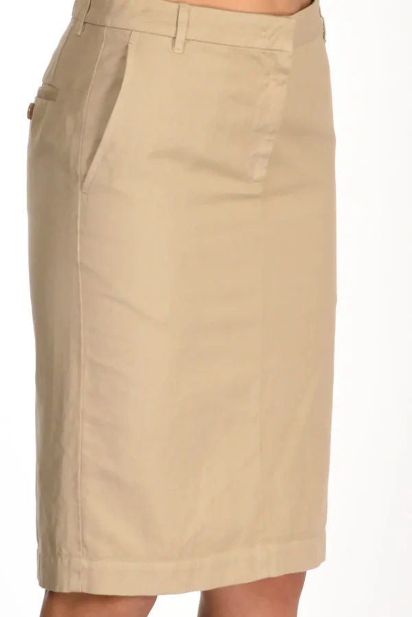 gonna tubino beige