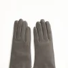 guanti in nappa grigio