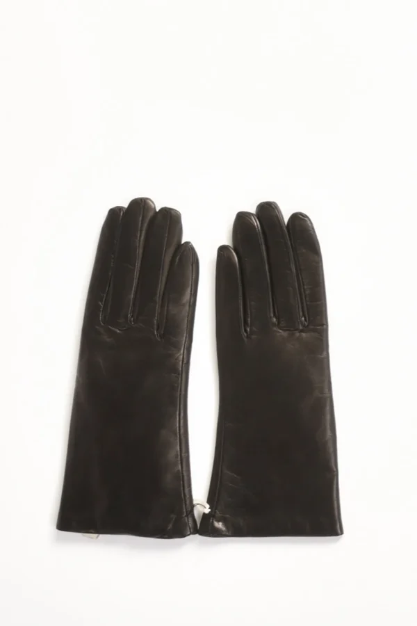 guanti in nappa nero