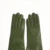 guanti in nappa verde