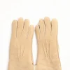 guanti montone beige