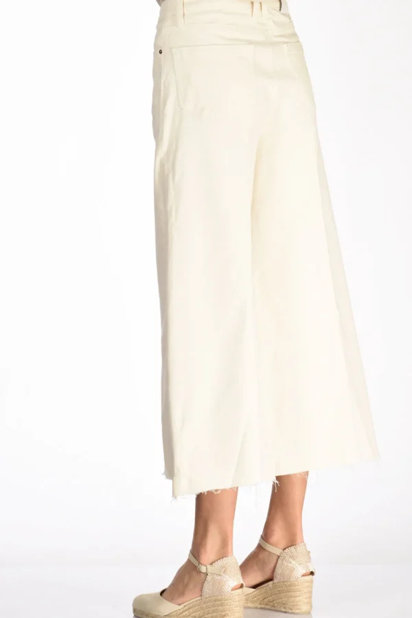 jeans bianco naturale