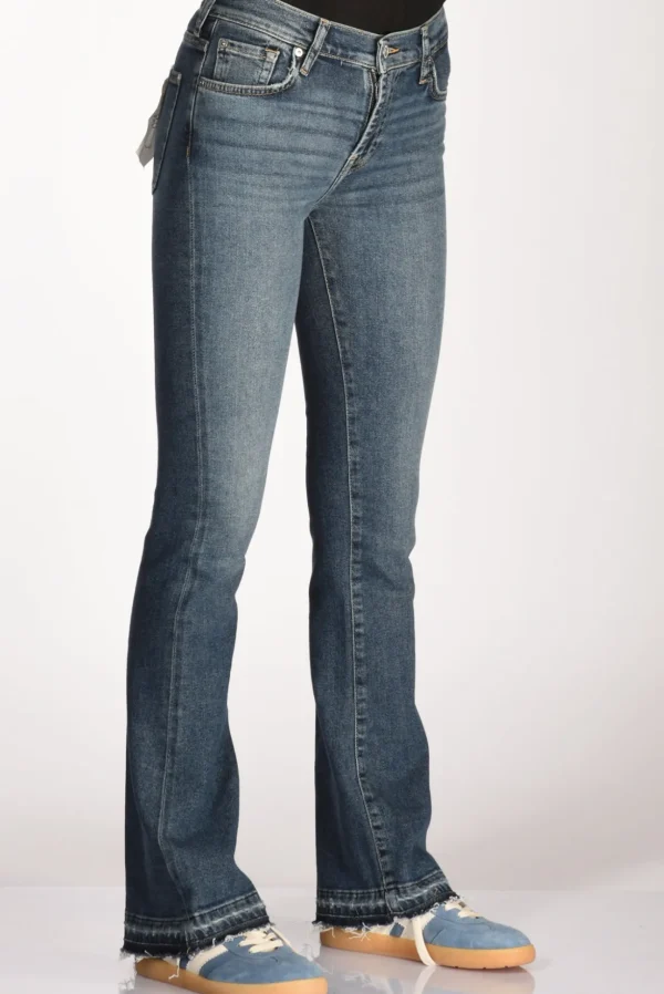 jeans bootcut blu