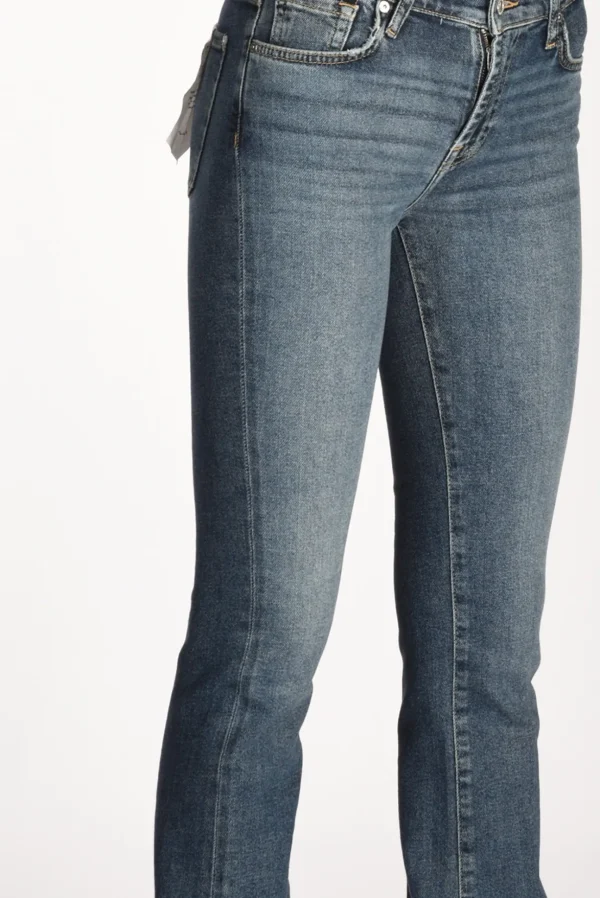 jeans bootcut blu