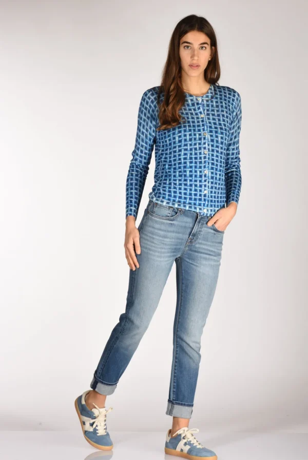 jeans skinny blu