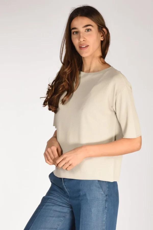 maglia beige