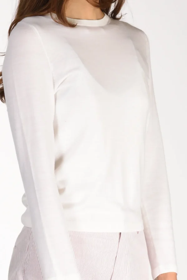 maglia bianco naturale