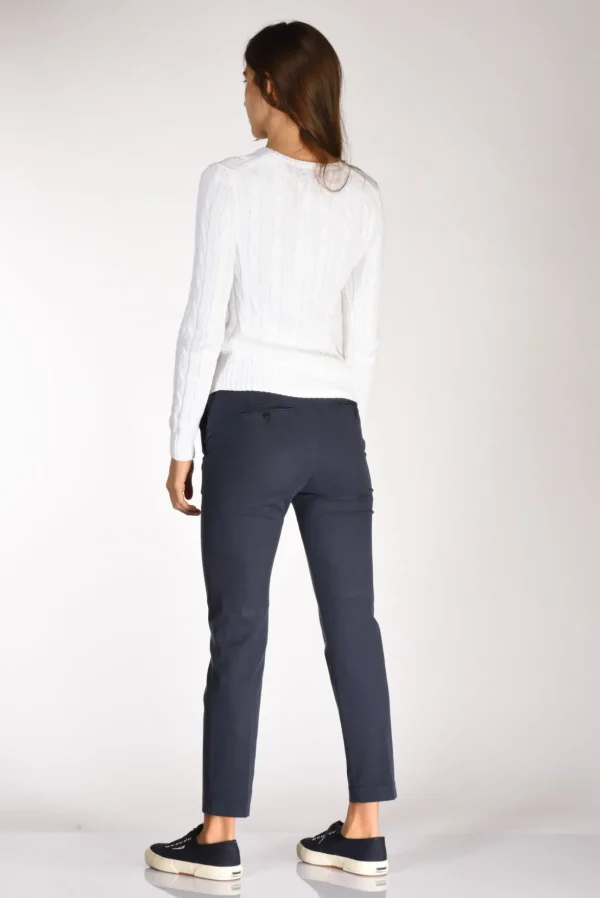 maglia girocollo bianco