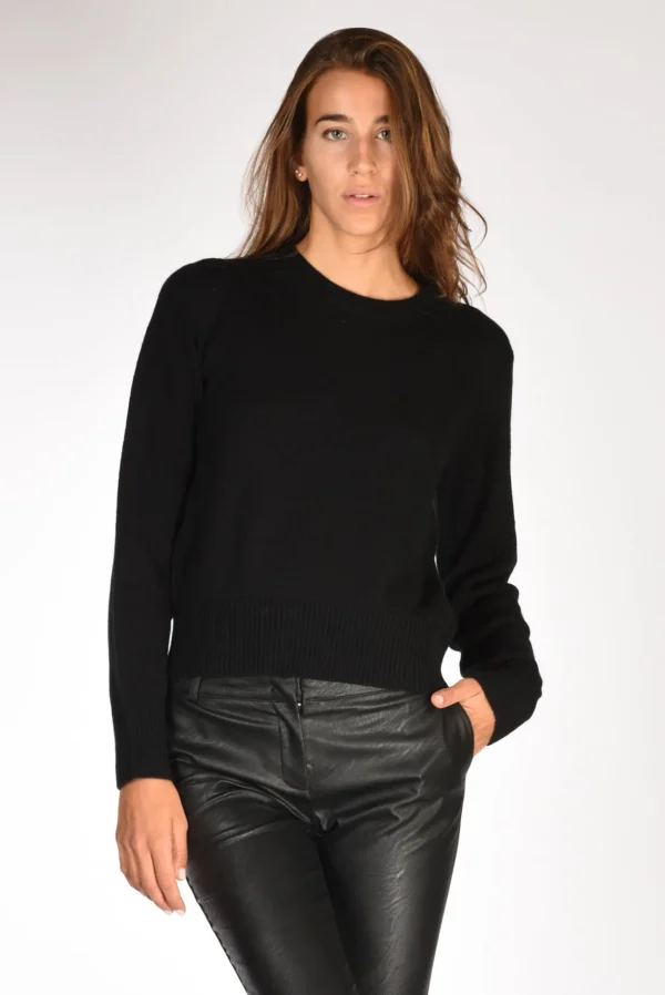 maglia girocollo nero
