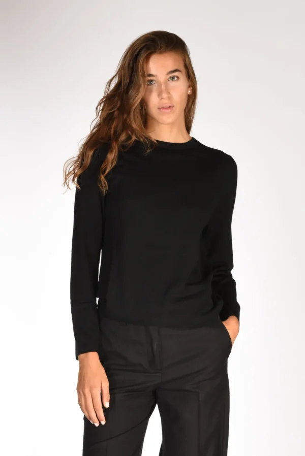 maglia girocollo nero