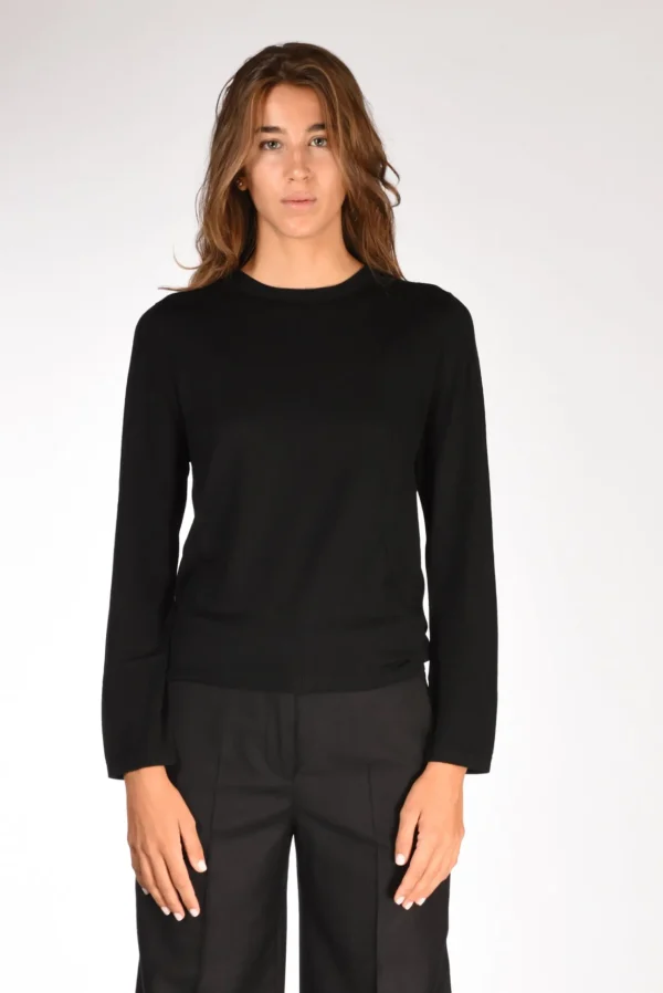 maglia girocollo nero