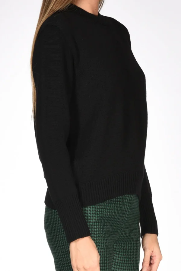 maglia girocollo nero