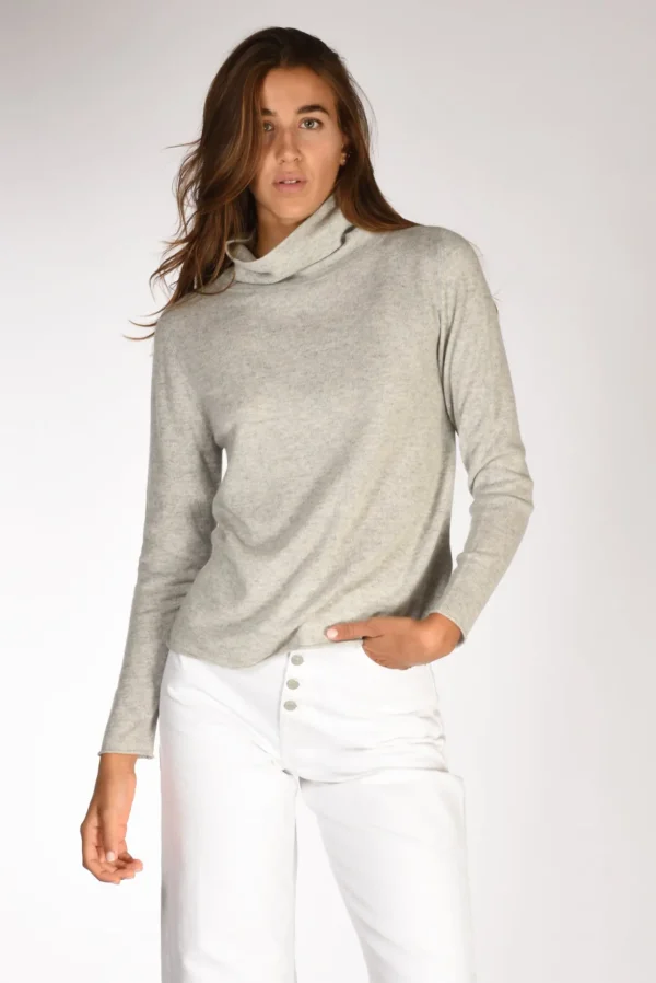 maglia lupetto grigio