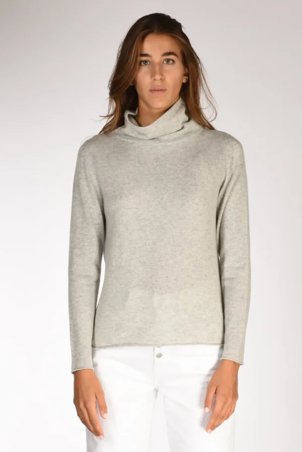 maglia lupetto grigio