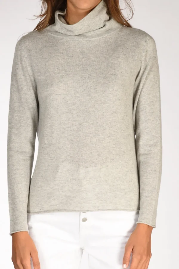 maglia lupetto grigio