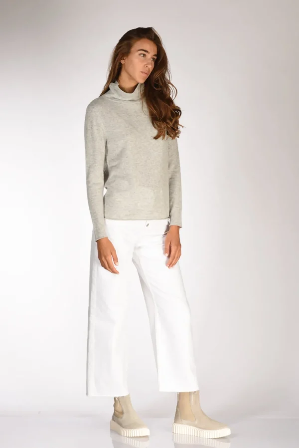 maglia lupetto grigio