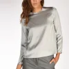 maglia seta grigio