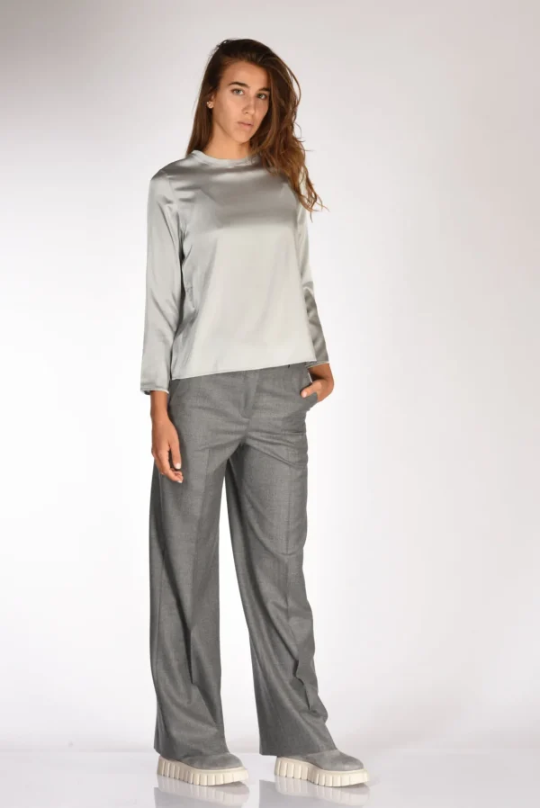 maglia seta grigio