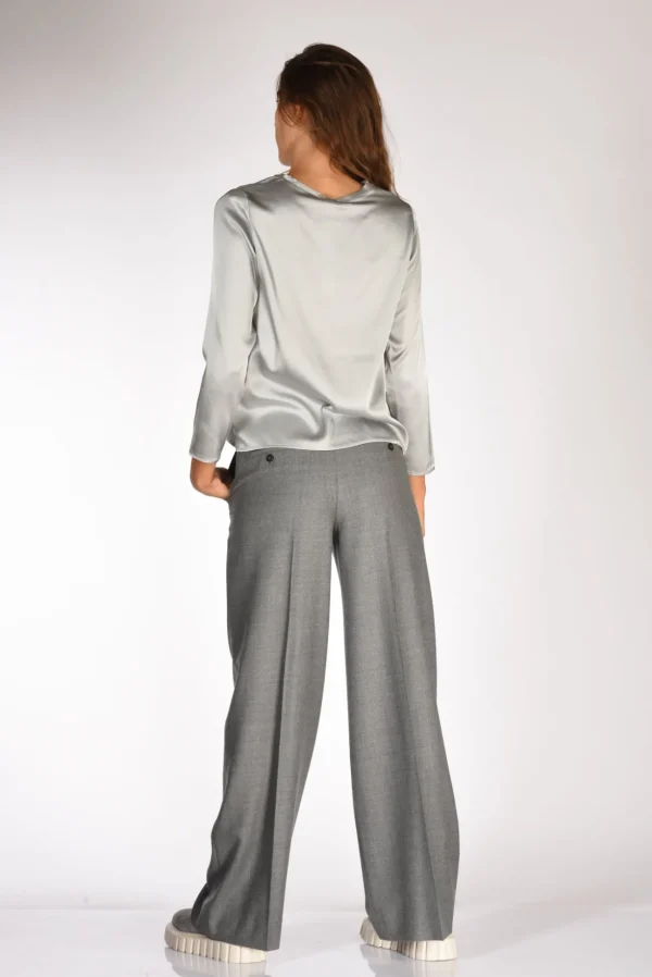 maglia seta grigio