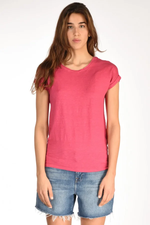 maglia tshirt fucsia