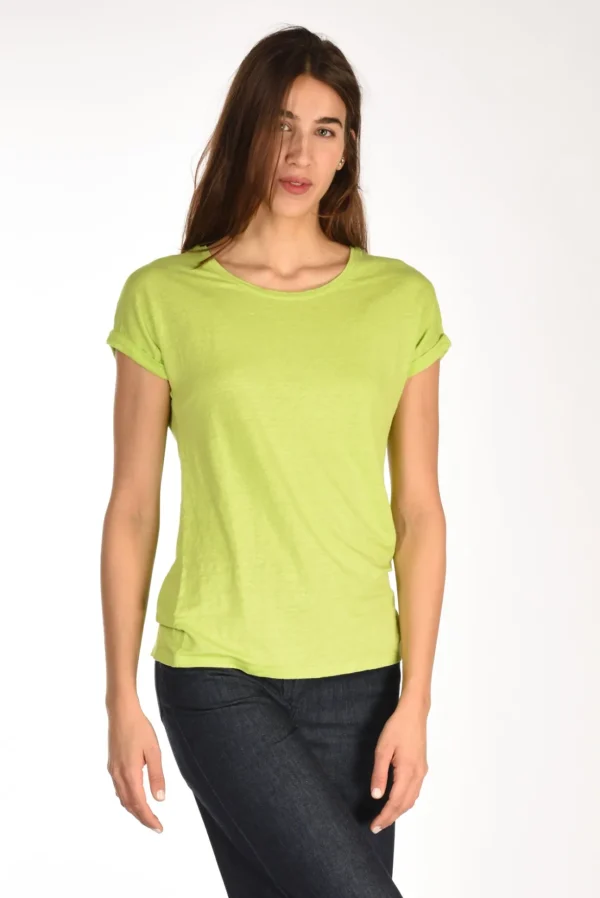 maglia tshirt verde chiaro