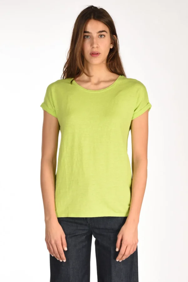 maglia tshirt verde chiaro