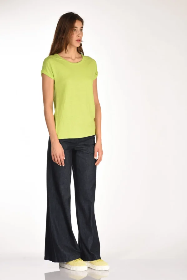 maglia tshirt verde chiaro