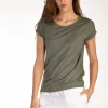 maglia tshirt verde scuro