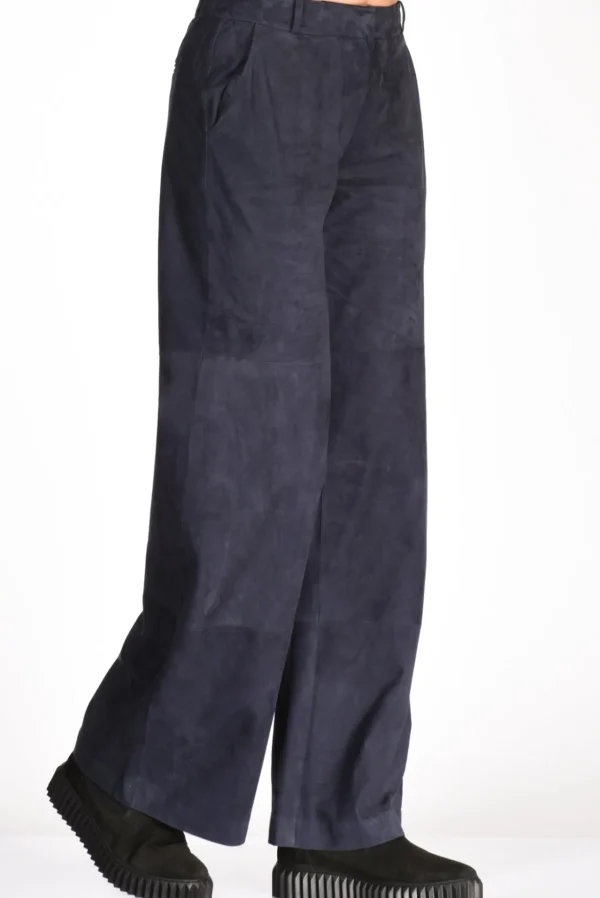 pantalone andrea blu