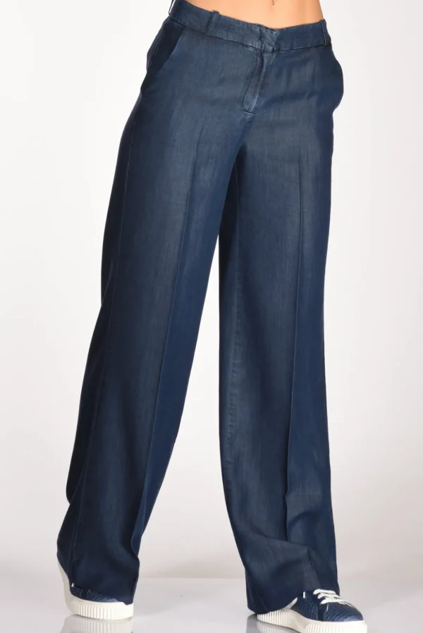 pantalone andrea blu