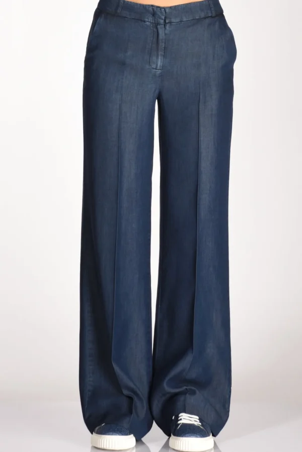 pantalone andrea blu