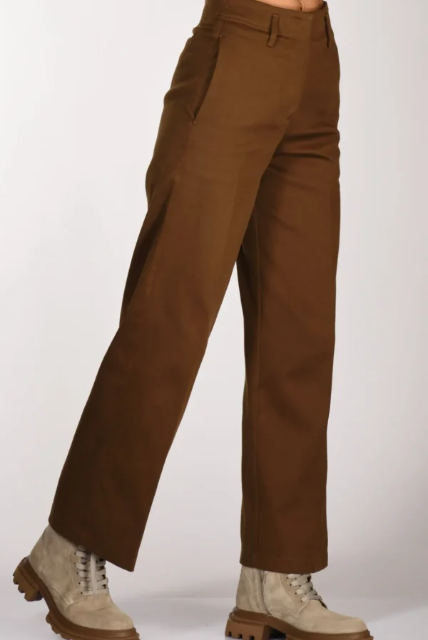 pantalone cover marrone