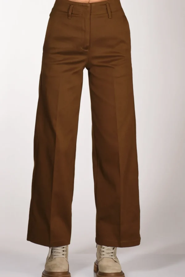 pantalone cover marrone
