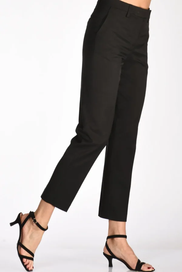 pantalone dritto nero