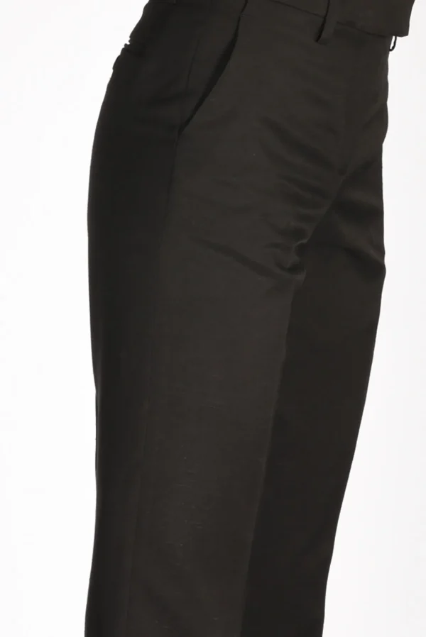 pantalone dritto nero