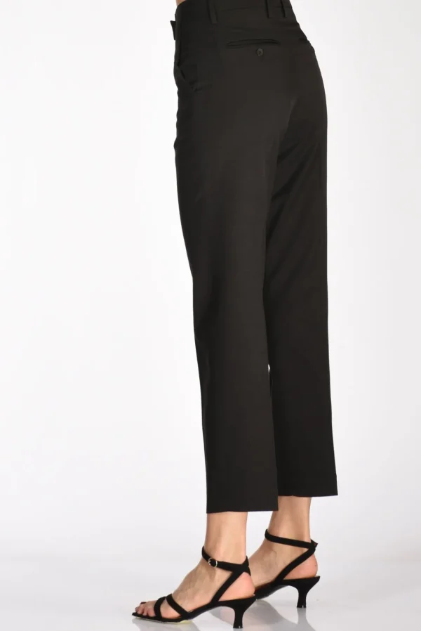 pantalone dritto nero