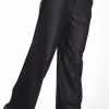 pantalone elastico blu