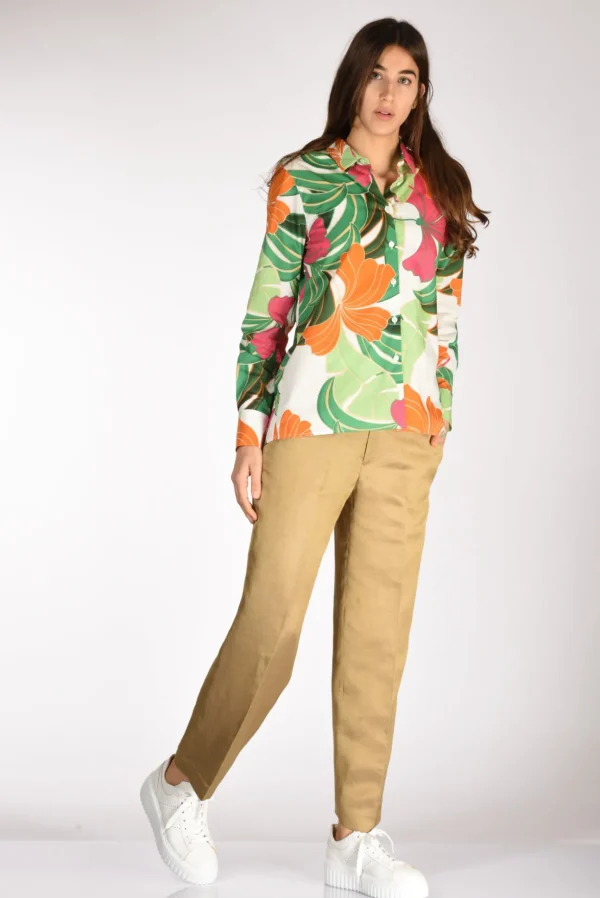 pantalone emma beige