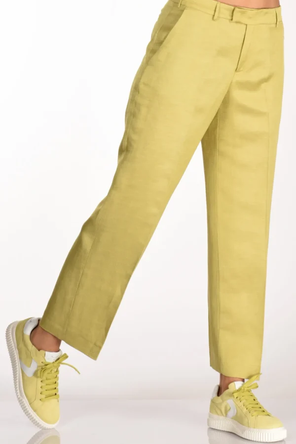 pantalone emma giallo