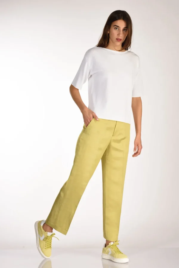 pantalone emma giallo